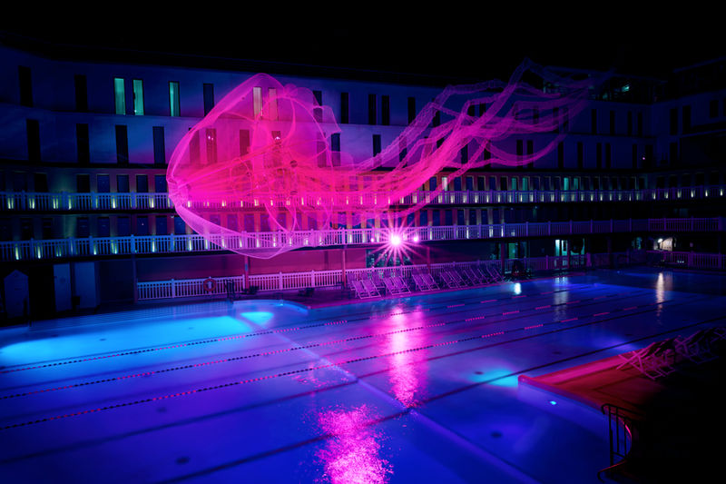 Installation d'Urban Tennis